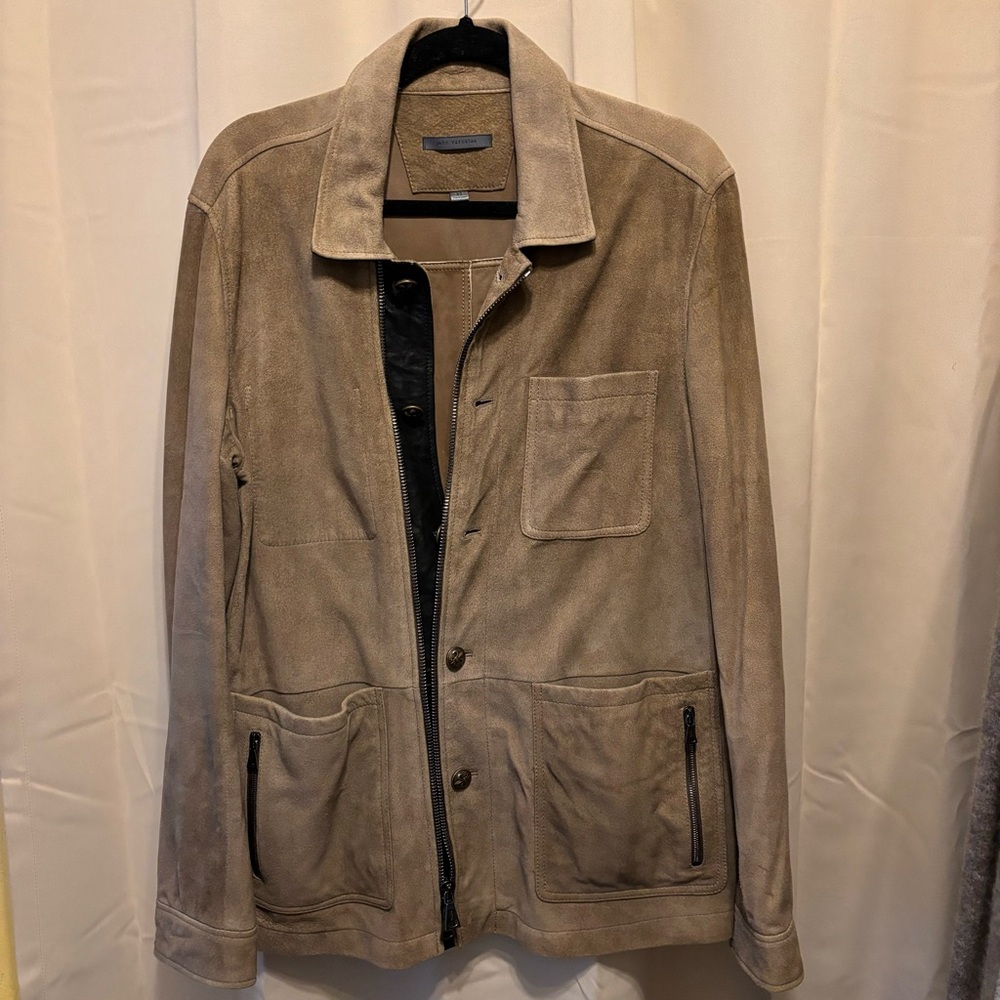 John Varvatos Men’s 100% sheepskin jacket